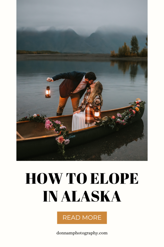 how to elope in alaska blog graphic
