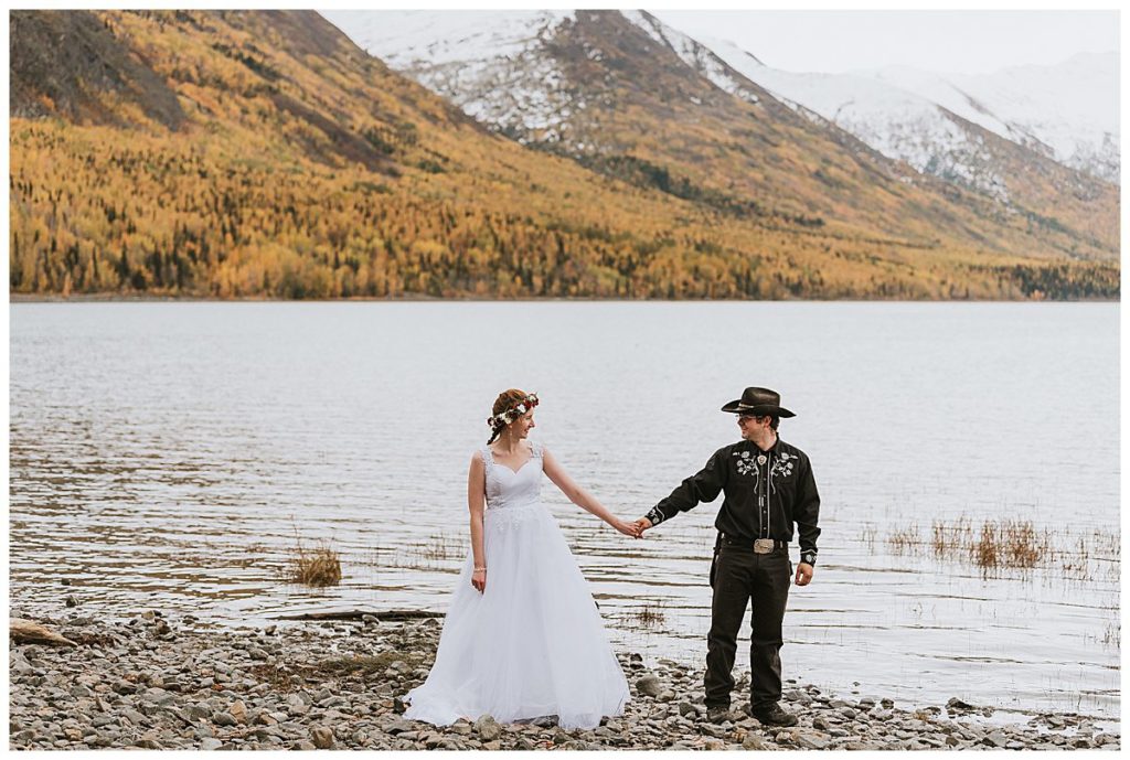 alaska wedding photos