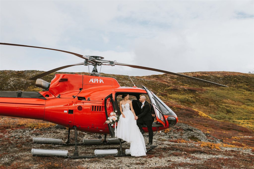 glacier helicopter elopement